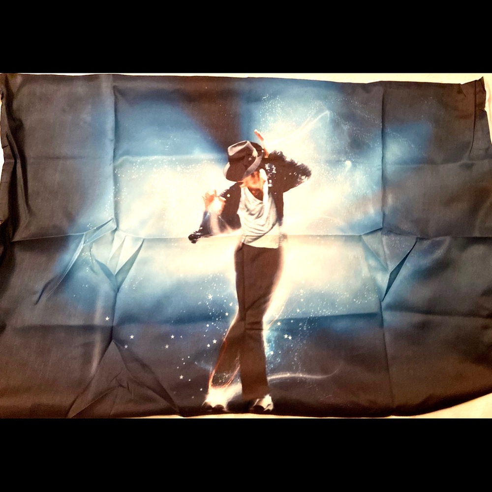 Michael Jackson set of standard pillow shams